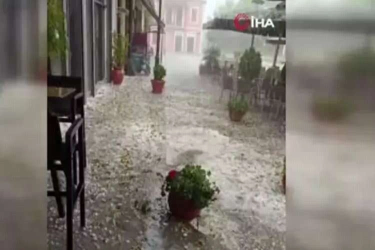 Yunanistan'da  Elias Fırtınası etkili oldu haberinin görseli