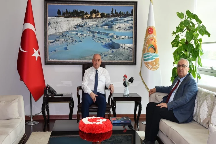 Başkan Arslan, Vali Coşkun’u ziyaret etti haberinin görseli