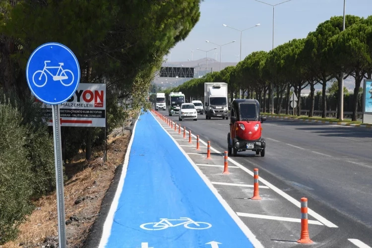 Balıkesir Büyükşehir’den bisiklet yolu