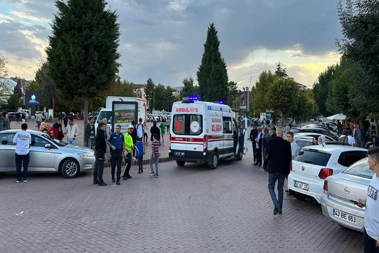 Kütahya’da elektrikli bisiklet yayaya çarptı haberinin görseli