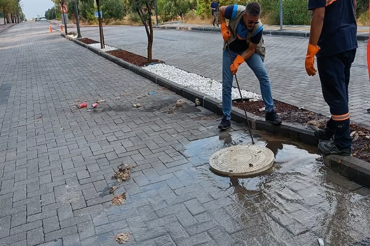 Manisa Büyükşehir yağışa karşı hazır olda haberinin görseli