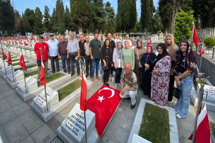 Şehit asteğmen Coşkun Davulcu anıldı haberinin görseli