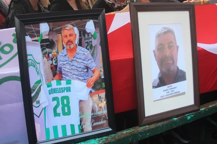 Görelespor Başkanı son yolculuğuna uğurlandı haberinin görseli
