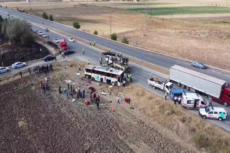 Amasya’da otobüs kazasında ölen 6 kişinin kimlikleri belli oldu