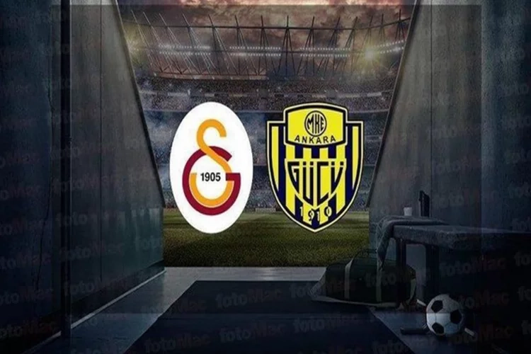 Galatasaray – Ankaragücü maçı başladı! haberinin görseli