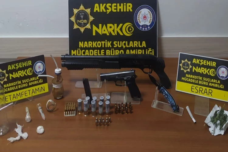 Konya’da uyuşturucu operasyonu haberinin görseli