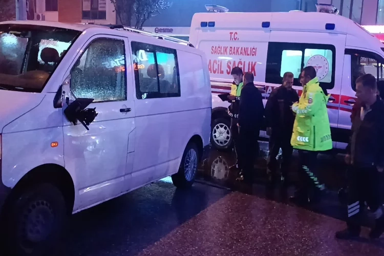 Düzce'de minibüsle motosiklet çarpıştı: 1 yaralı