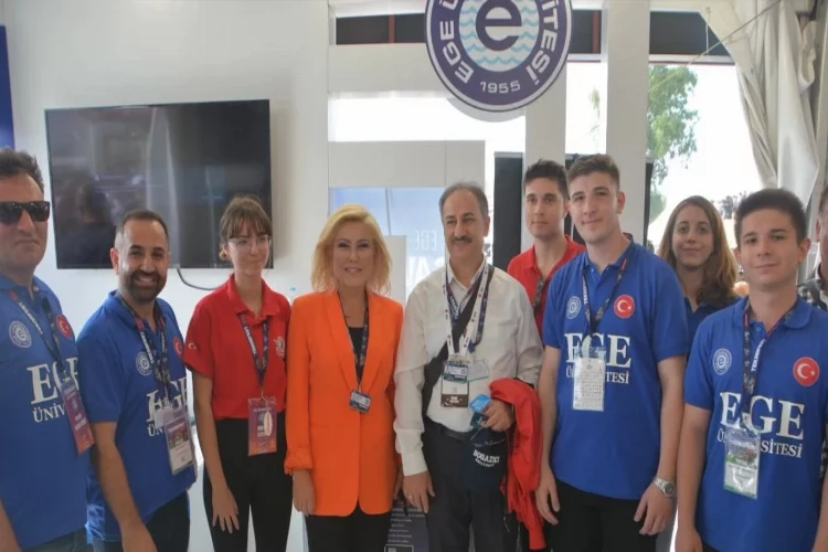 TEKNOFEST İzmir'de Ege Üniversitesi'ne tam not haberinin görseli