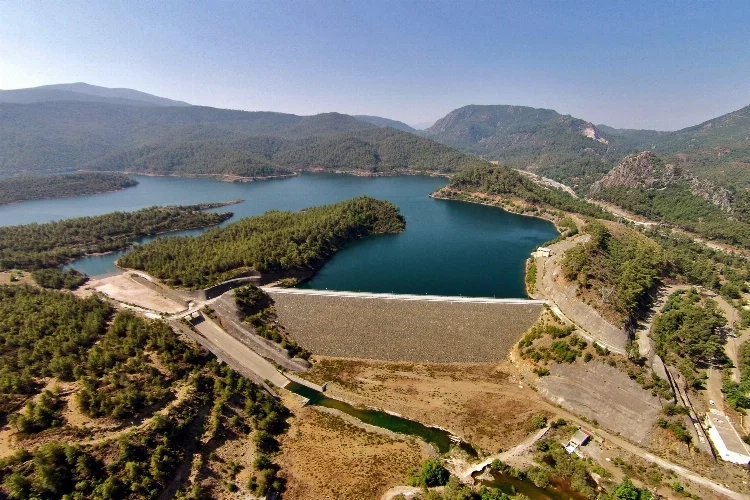 Muğla'da Atatürk Barajı'ndan Bozburun Yarımadası'na içme suyu haberinin görseli