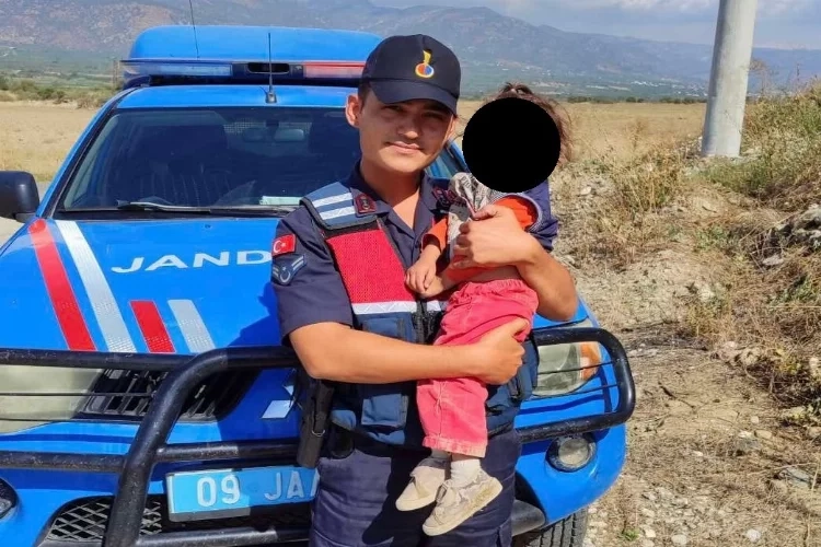 Aydın'da kayıp çocuğu jandarma buldu haberinin görseli