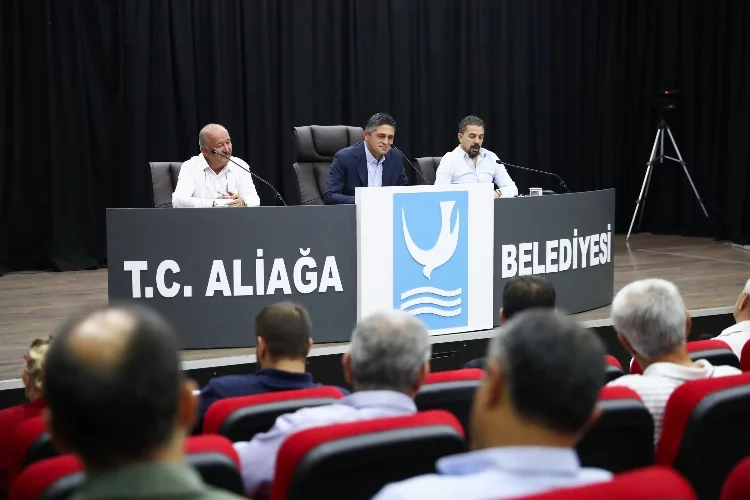 Aliağa Belediye Meclisi Ekim Ayı Olağan toplantısı yapıldı haberinin görseli
