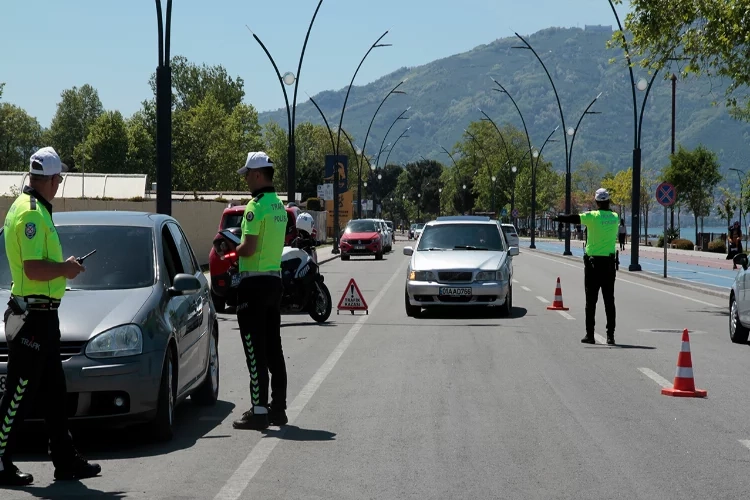 Ordu’da binlerce araç denetlendi haberinin görseli