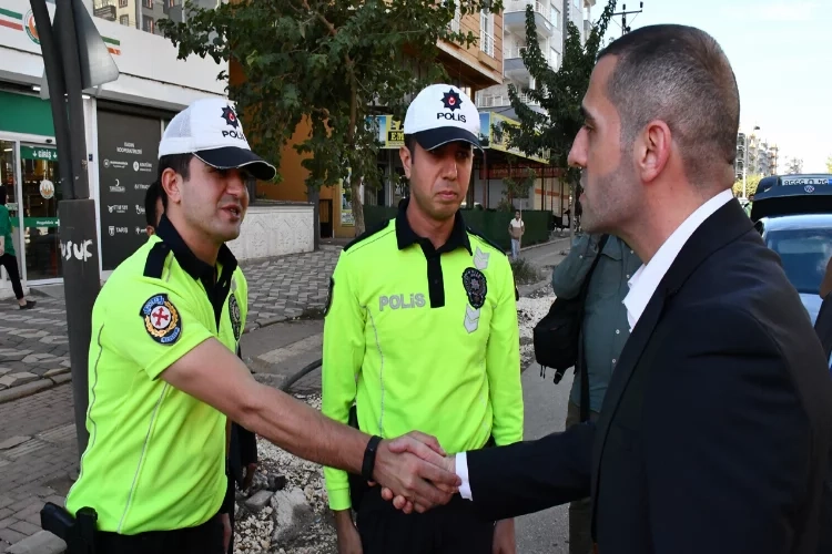 Siverek’te asayiş ve trafik denetimi haberinin görseli