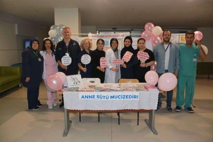 Emzirme ve anne sütünün önemi anlatıldı haberinin görseli