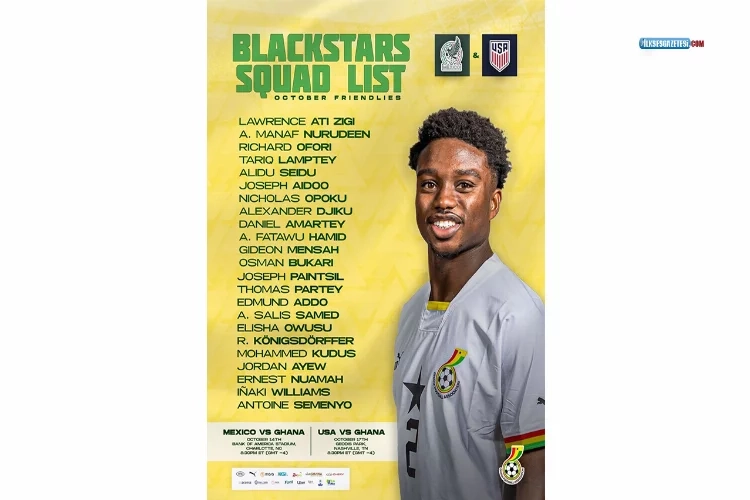 Alexander Djiku ve Daniel Amartey Gana Milli Takım kadrosuna davet aldı haberinin görseli