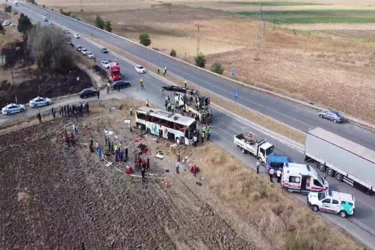 Amasya'daki kazada otobüs şoförüne tutuklama haberinin görseli