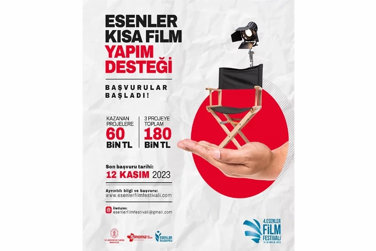 İstanbul Esenler Kısa Film yapım desteği başvuruları başladı