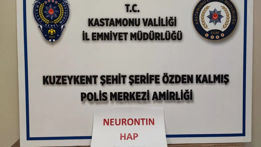 Kastamonu’da sentetik ecza