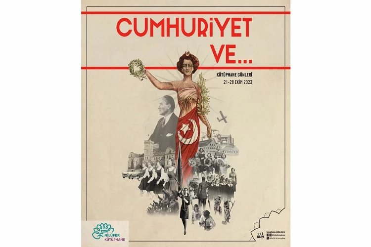 Nilüfer Kütüphane Günleri’nde 'Cumhuriyet' ele alınacak haberinin görseli