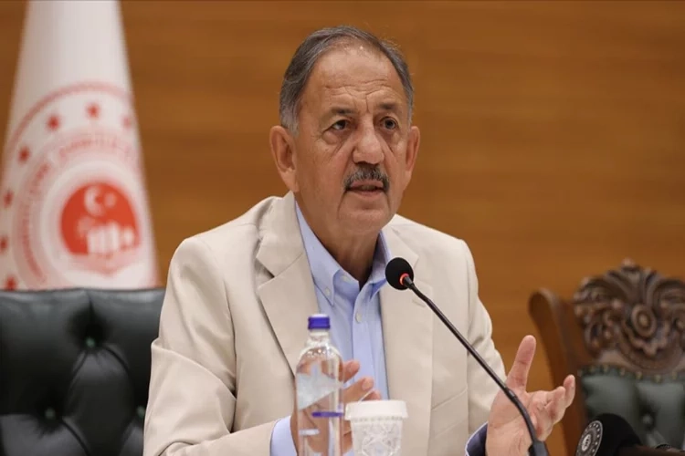 Bakan Özhaseki deprem bölgesindeki il müdürleriyle bir araya geldi haberinin görseli