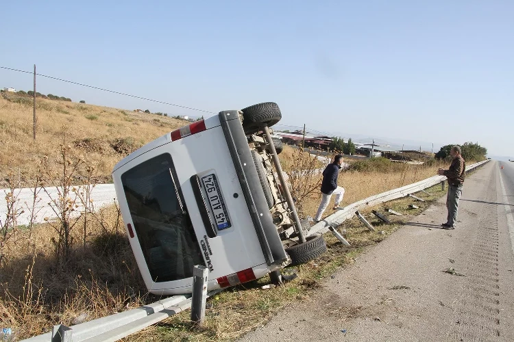 Manisa'da trafik kazası: 4 yaralı