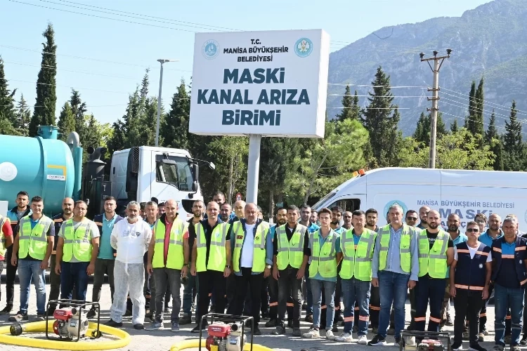 Manisa'da kış mesaisi: MASKİ ekipleri hazır