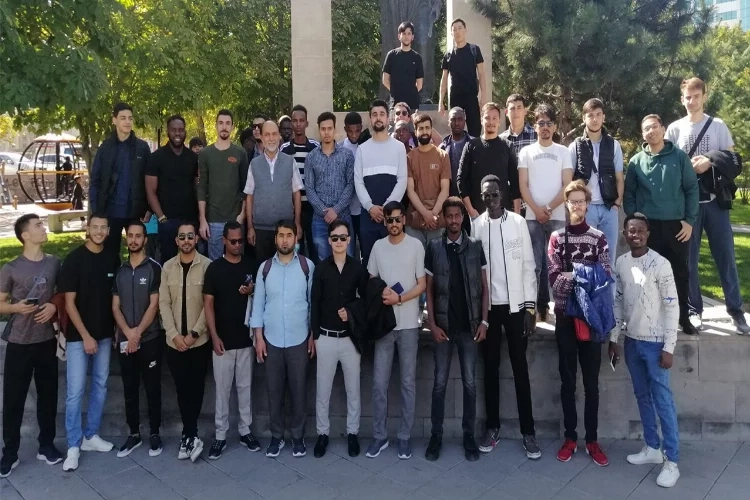 Yabancı öğrencilerden Kayseri turu haberinin görseli