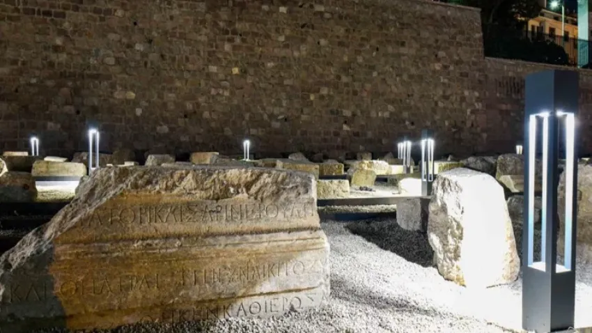 Ankara'da iki bin yıllık geçmişe sahip tarihi alan gün yüzüne çıktı haberinin görseli