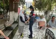Aydın’da jandarma ekiplerinden 80 yaş üstü vatandaşlara ziyaret
