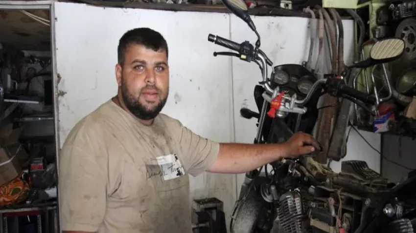 Motosiklet merakı mesleği oldu haberinin görseli