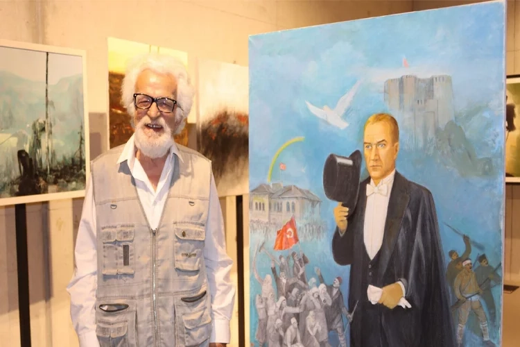 Denizli’de İbrahim Çallı anısına Cumhuriyet Sergisi haberinin görseli