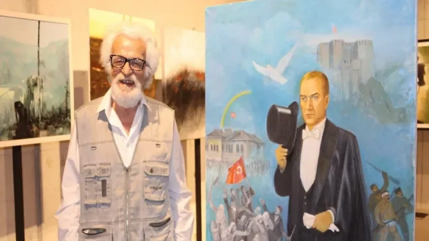 Denizli’de İbrahim Çallı anısına Cumhuriyet Sergisi haberinin görseli