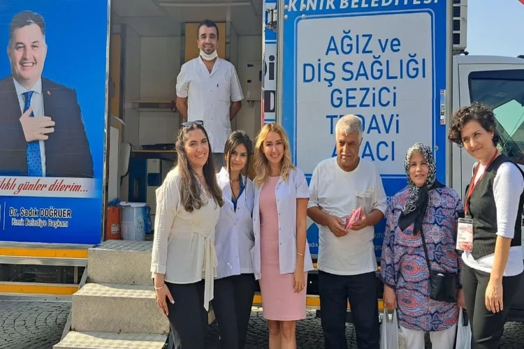 Kınık Belediyesi'nden ücretsiz ağız taraması haberinin görseli