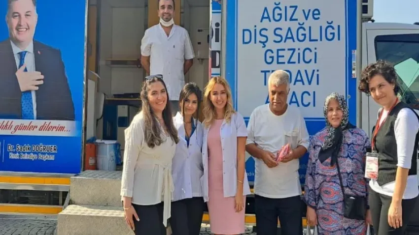 Kınık Belediyesi'nden ücretsiz ağız taraması