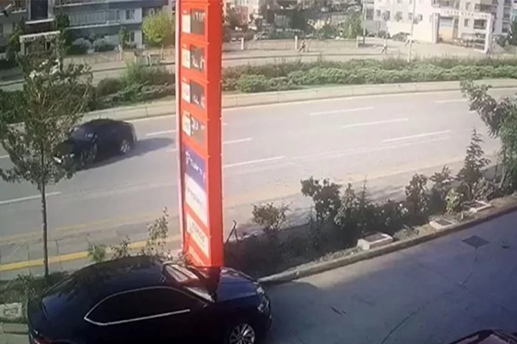 Caddede drift atan sürücünün ehliyetine el konuldu haberinin görseli