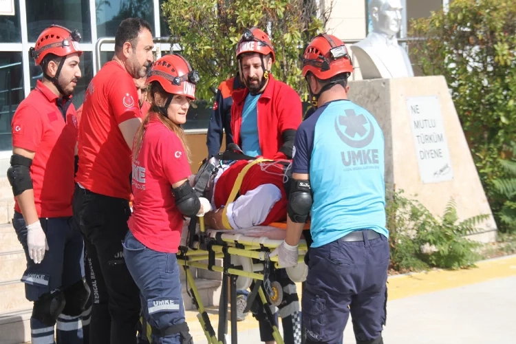 Elazığ’da gerçeği aratmayan tatbikat haberinin görseli