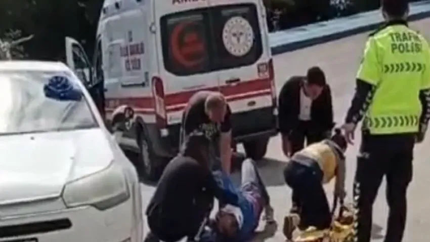Sinop'ta kaza: Elektrikli bisikletle otomobil çarpıştı haberinin görseli