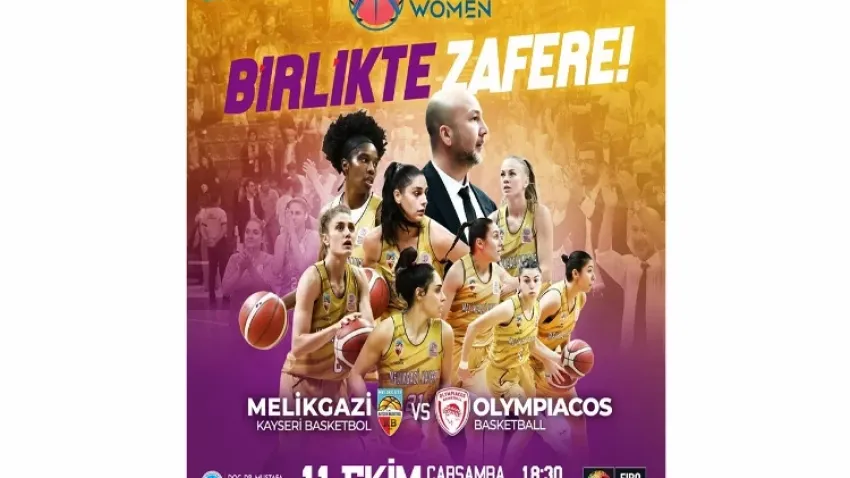 Kayseri’de Euro Cup Women'in ilk maçına davet