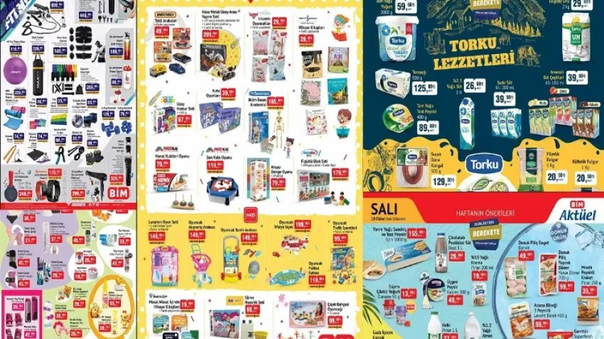 BİM aktüelde bu hafta neler var? 10-13 Ekim’de raflarda sizi neler bekliyor?