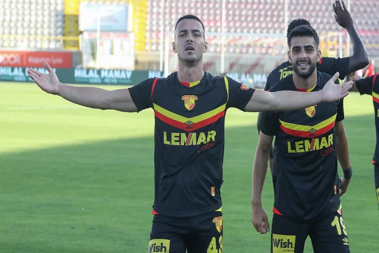 Göztepe’nin attığı 7 golün 4’üne Tijanic katkısı haberinin görseli