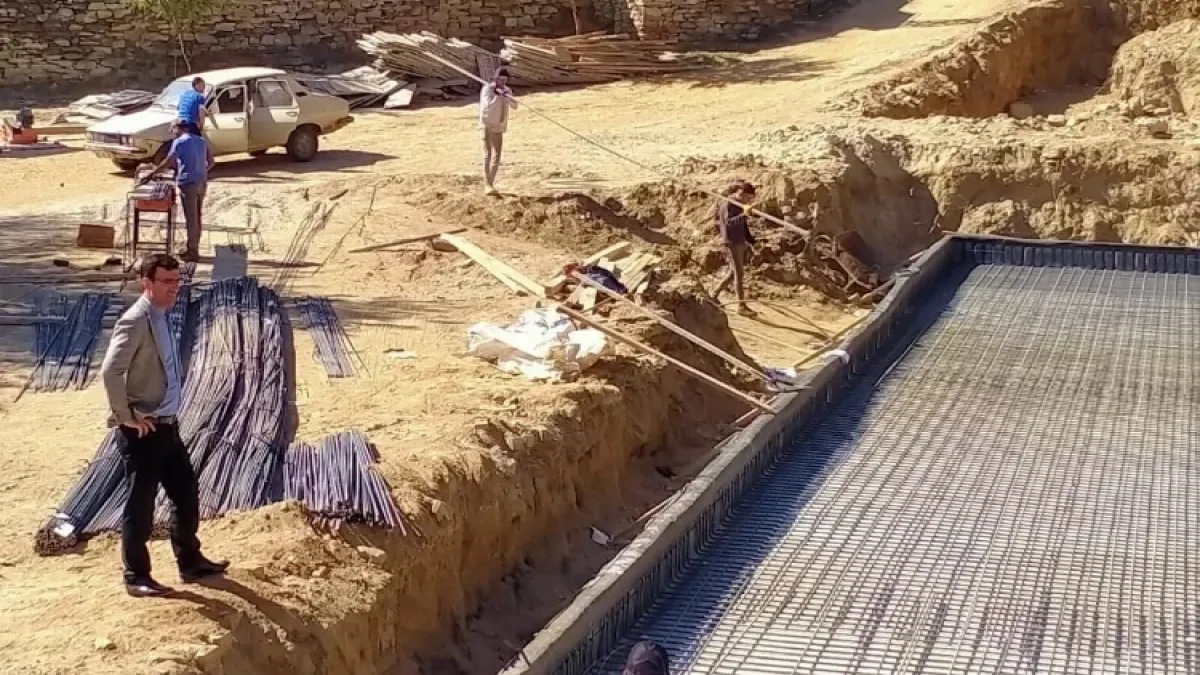 Manisa’da yıkılan bir okulun yerine yenisi yapılıyor haberinin görseli