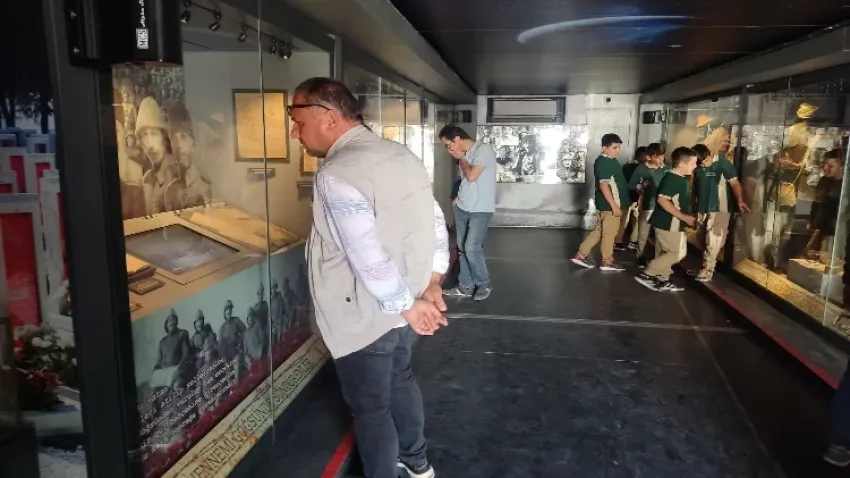 Çanakkale Savaşlarının ruhu bu tırla anlatılıyor haberinin görseli