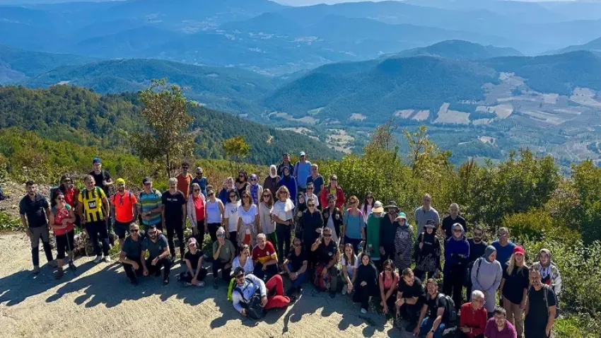 Sakarya'da doğa tutkunları bir araya geldi haberinin görseli