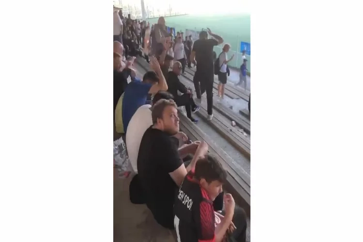 Yeşil sahadaki tansiyon saha dışına taştı haberinin görseli