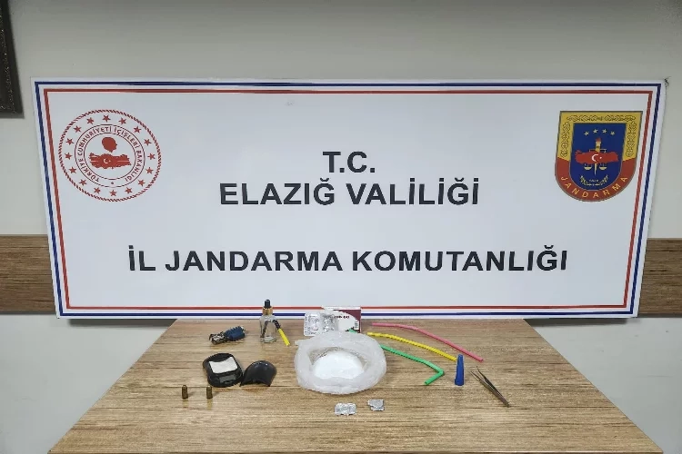 Elazığ'da uyuşturucu taciri enselendi