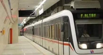 İzmir metroda yangın paniği