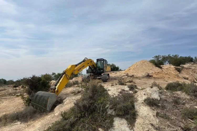 Mersin'de kaçak kazıya suçüstü haberinin görseli