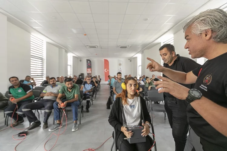 Mersin Büyükşehir'den Kentsel Arama ve Kurtarma Eğitimi haberinin görseli
