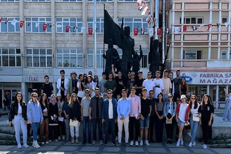 PAÜ öğrencileri, Burdur’un arazi yapısını inceledi