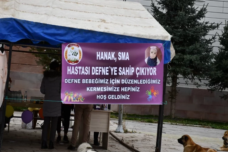 'Defne' bebek için yardım kampanyası düzenlendi